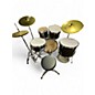 Used 2023 Pearl 7 Piece Roadshow 5-Piece Drum Set With Hardware JET BLACK Drum Kit thumbnail