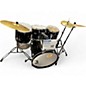 Used 2023 Pearl 7 Piece Roadshow 5-Piece Drum Set With Hardware JET BLACK Drum Kit