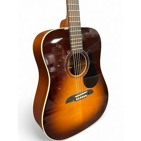 Used Alvarez RD26 Dreadnought 2 Tone Sunburst Acoustic Guitar