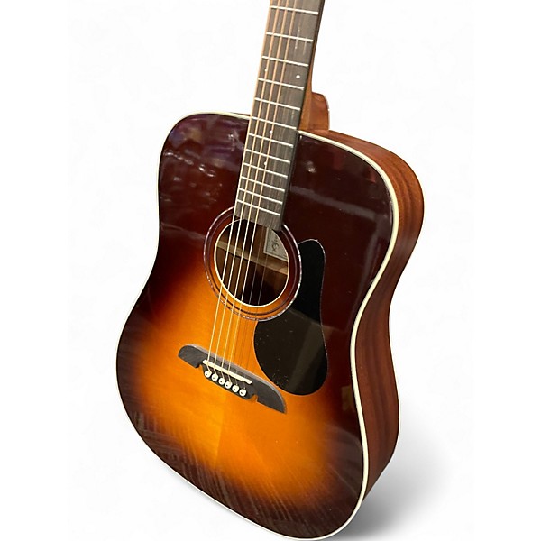 Used Alvarez RD26 Dreadnought 2 Tone Sunburst Acoustic Guitar