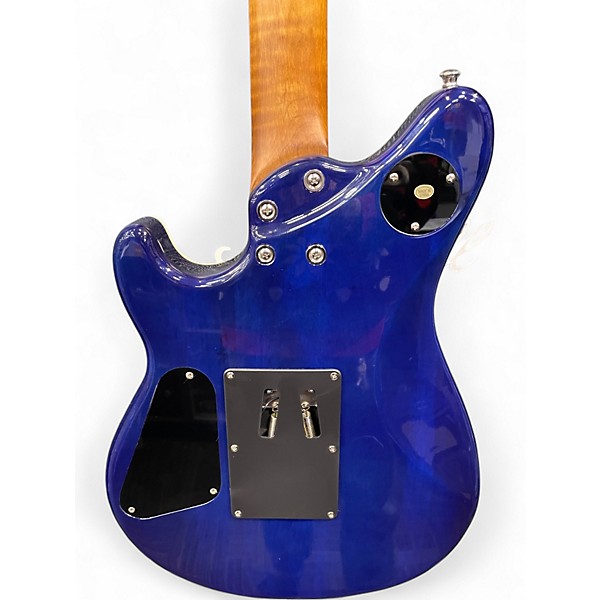 Used Firefly EVH WOLFGANG QUILTED BLUE Solid Body Electric Guitar