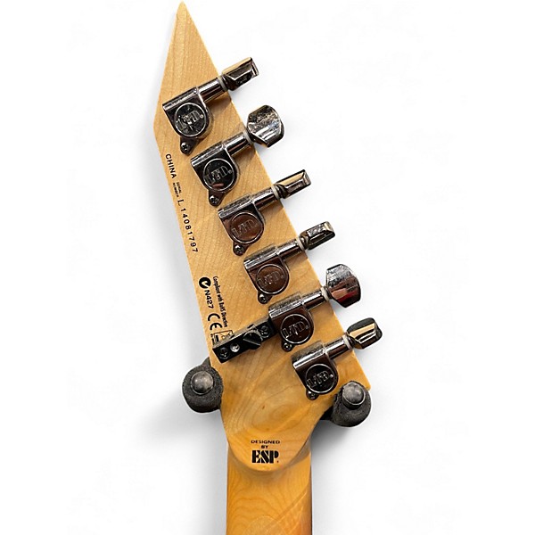 Used ESP LTD MH103 SEE THRU BLUE Solid Body Electric Guitar