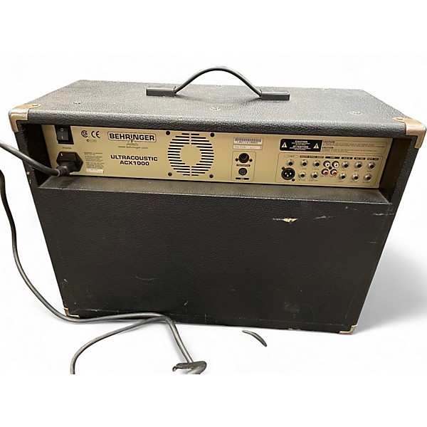 Used Behringer Ultracoustic ACX1000 Guitar Combo Amp