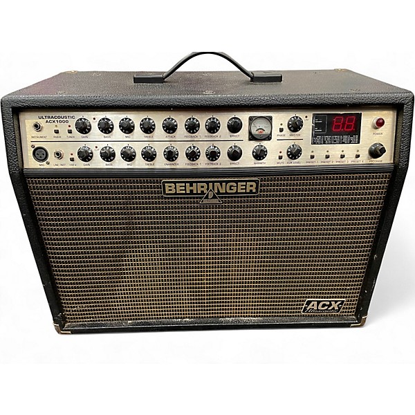 Used Behringer Ultracoustic ACX1000 Guitar Combo Amp