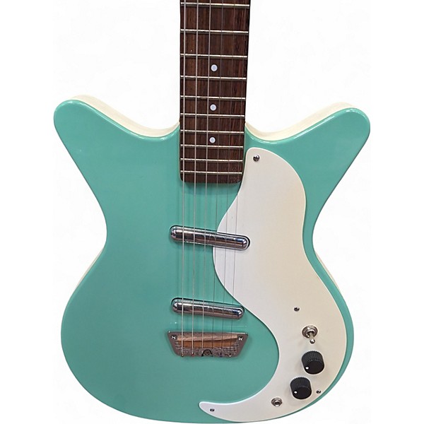 Used Danelectro Stock '59 aqua Solid Body Electric Guitar