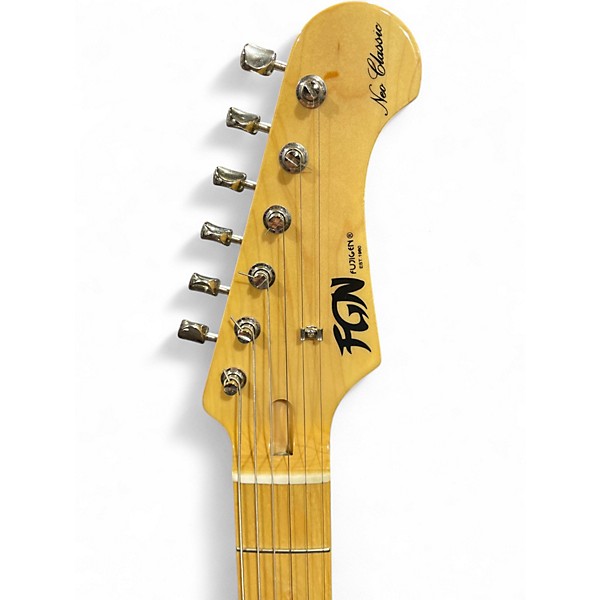 Used Fujigen neo classic stratocaster natural Solid Body Electric Guitar