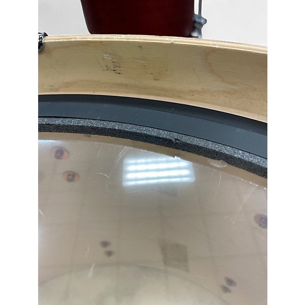 Used PDP by DW 4 Piece CONCEPT MAPLE CLASSIC OXBLOOD RED Drum Kit