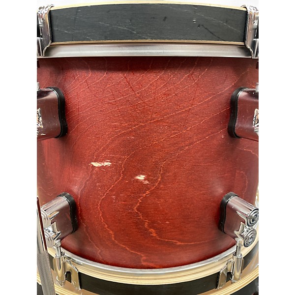 Used PDP by DW 4 Piece CONCEPT MAPLE CLASSIC OXBLOOD RED Drum Kit