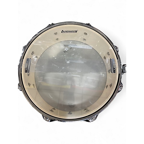 Used Ludwig 5X14 Breakbeats By Questlove Snare MOJAVE RED SWIRL Drum