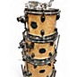 Used Mapex 5 Piece Saturn VI Natural Mapa Burl Drum Kit
