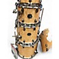 Used Mapex 5 Piece Saturn VI Natural Mapa Burl Drum Kit