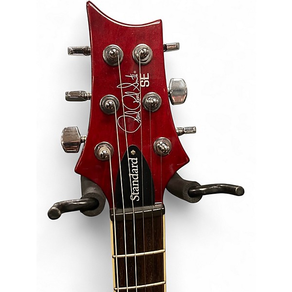 Used PRS SE Standard 24 Trans Crimson Red Solid Body Electric