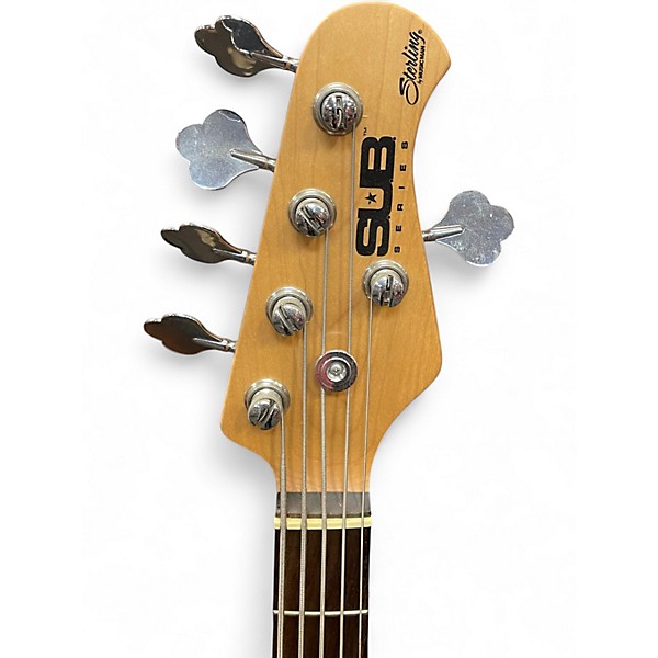 Used Sterling by Music Man Sub Stingray V Walnuit Electric Bass Guitar