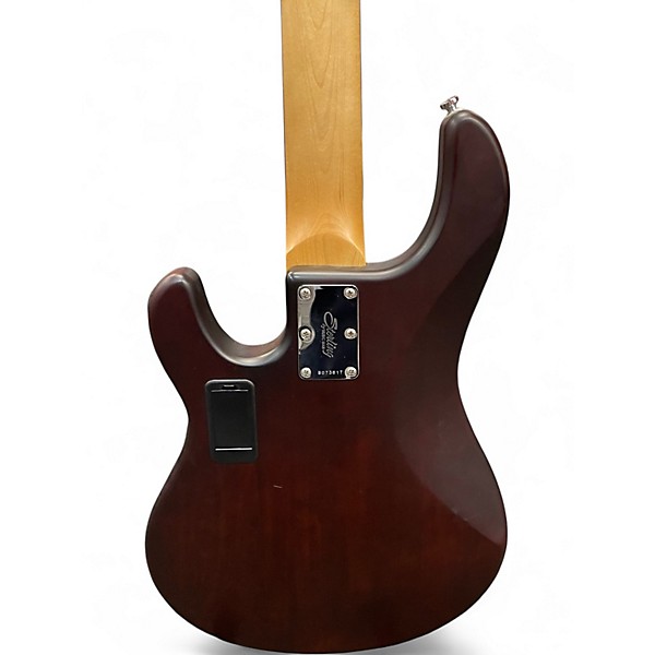 Used Sterling by Music Man Sub Stingray V Walnuit Electric Bass Guitar
