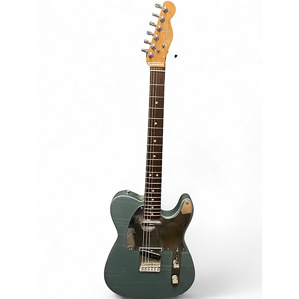 Used Fender Chrissie Hynde Signature Telecaster Ice Blue Metallic Solid Body Electric Guitar