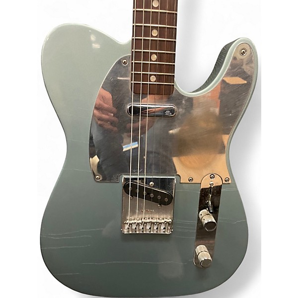 Used Fender Chrissie Hynde Signature Telecaster Ice Blue Metallic Solid Body Electric Guitar