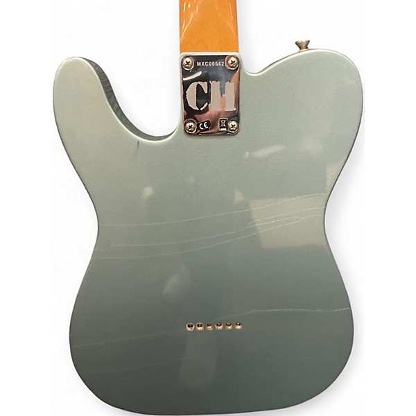Used Fender Chrissie Hynde Signature Telecaster Ice Blue Metallic Solid Body Electric Guitar