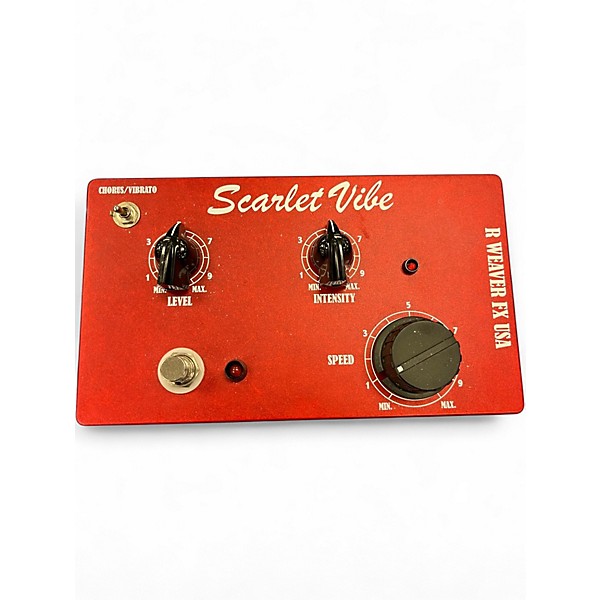 Used R Weaver Fx SCARLET VIBE Effect Pedal