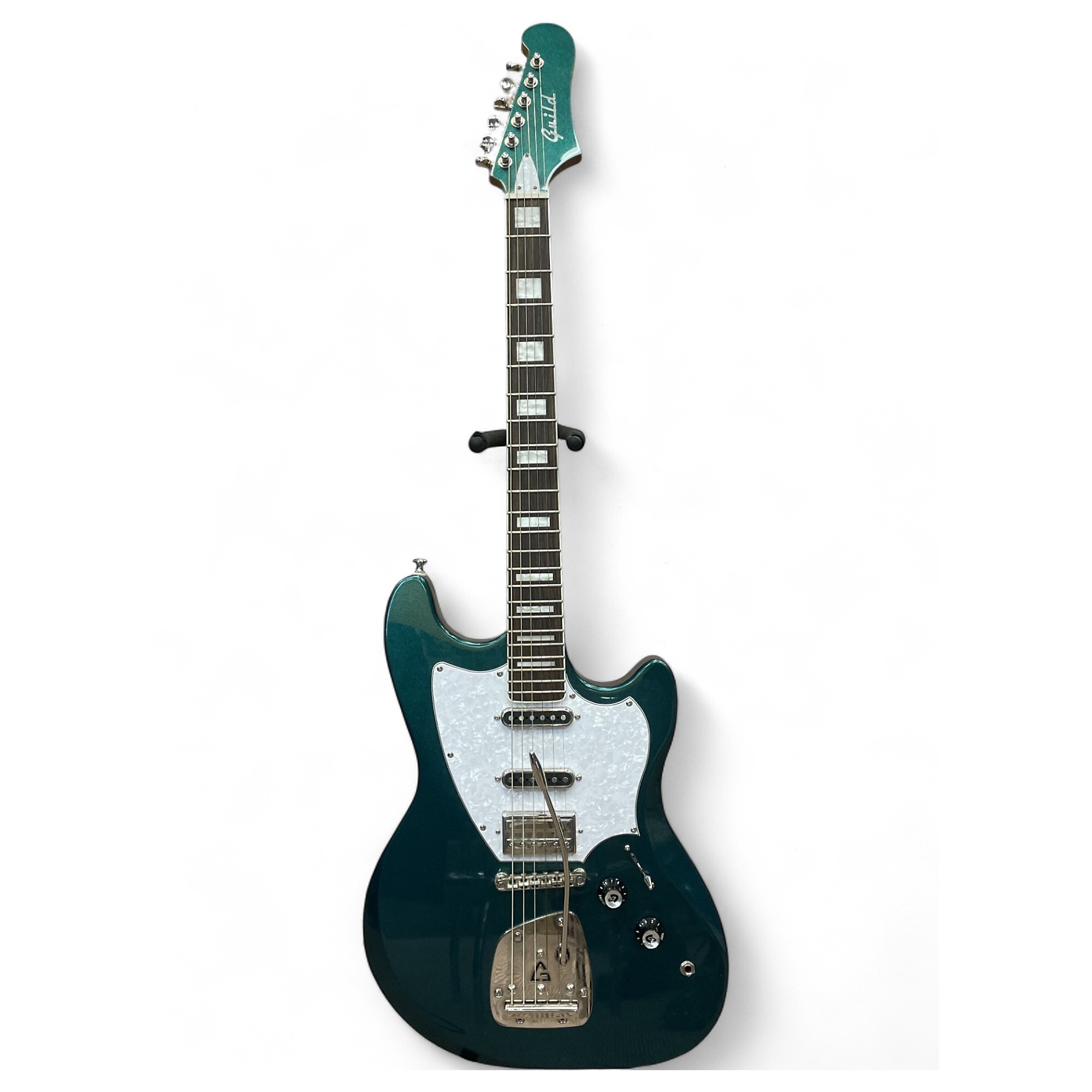 GUILD surfliner deluxe 美品♪ Used Guild Surfliner deluxe Evergreen Metallic Solid Body Electric