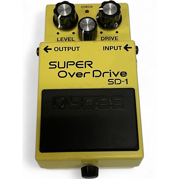 Used BOSS SD1 Super Overdrive Effect Pedal