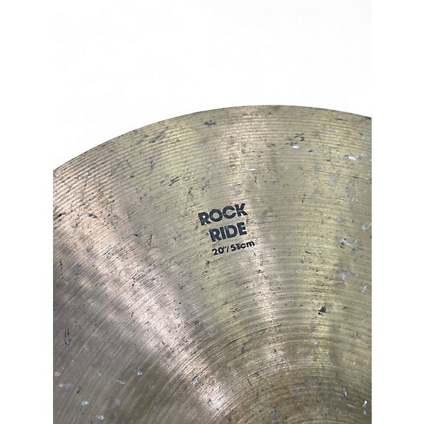 Used Zildjian 20in Rock Ride 20in Cymbal