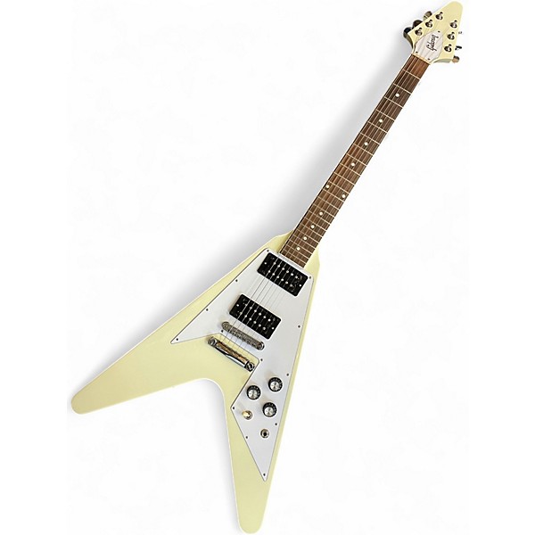 Used Gibson FLYING V 70'S Classic White Solid Body Electric Guitar