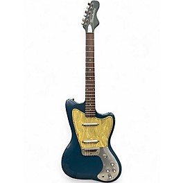 Used Danelectro Dead-On '67 Blue Solid Body Electric Guitar