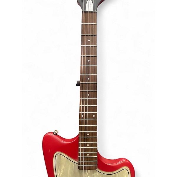 Used Danelectro Dead-On '67 Candy Apple Red Solid Body Electric Guitar
