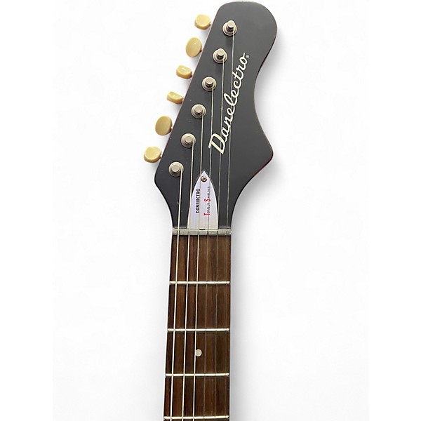 Used Danelectro Dead-On '67 Candy Apple Red Solid Body Electric Guitar