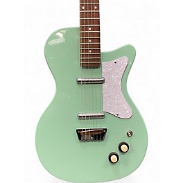 Used Danelectro U-2 Seafoam Green Solid Body Electric Guitar