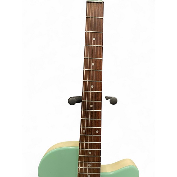 Used Danelectro U-2 Seafoam Green Solid Body Electric Guitar