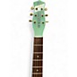 Used Danelectro U-2 Seafoam Green Solid Body Electric Guitar