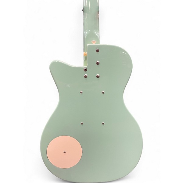Used Danelectro U-2 Seafoam Green Solid Body Electric Guitar