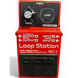 Used BOSS RC1 Loop Station Pedal
