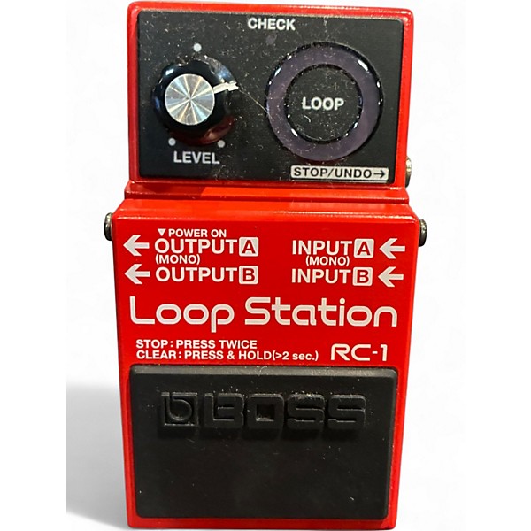 Used BOSS RC1 Loop Station Pedal