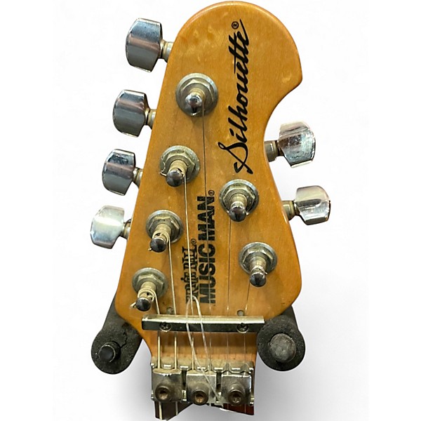 Used 1993 Ernie Ball Music Man Silhouette Standard Green Solid Body Electric Guitar