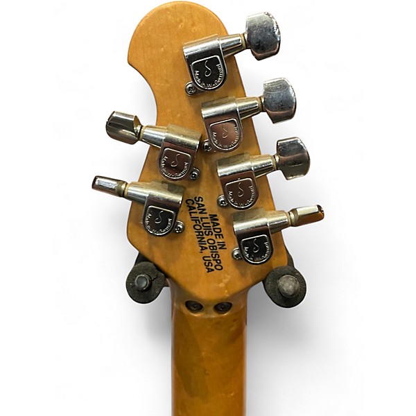 Used 1993 Ernie Ball Music Man Silhouette Standard Green Solid Body Electric Guitar