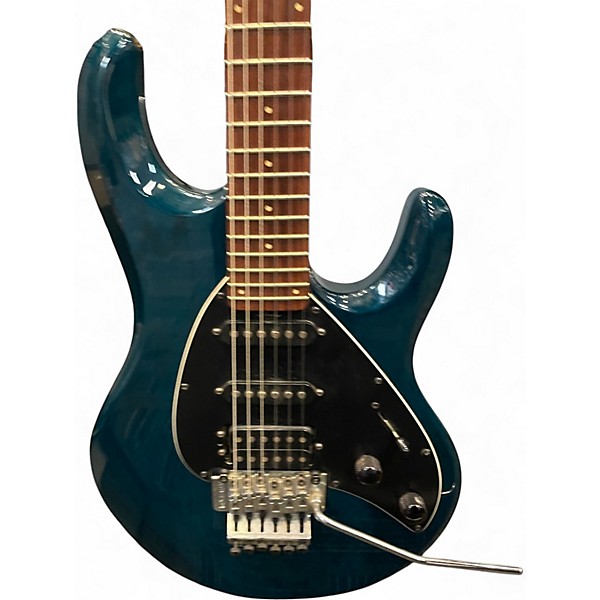 Used 1993 Ernie Ball Music Man Silhouette Standard Green Solid Body Electric Guitar