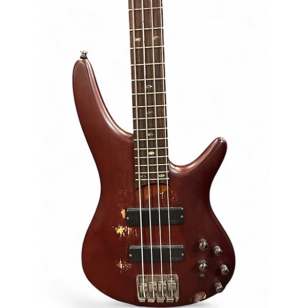 Used Ibanez SR500 Walnut Electric Bass Guitar