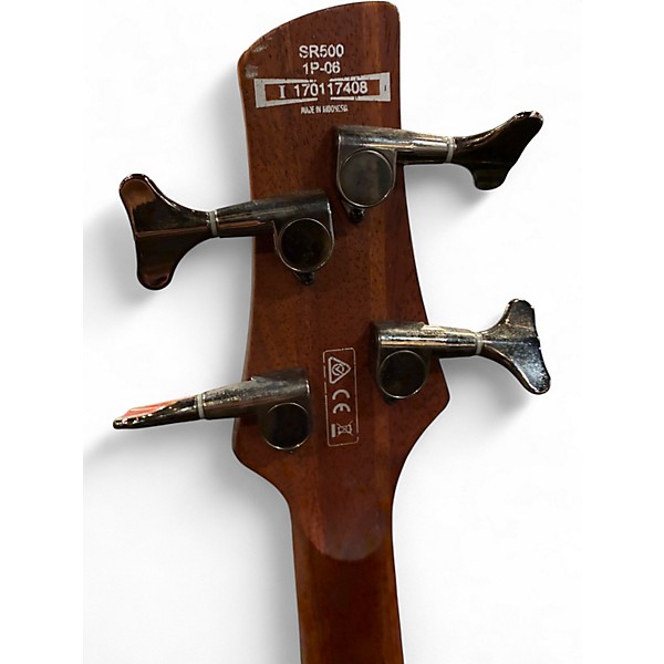 Used Ibanez SR500 Walnut Electric Bass Guitar