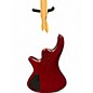 Used Schecter Guitar Research C4 Custom Trans Crimson Red Electric Bass Guitar