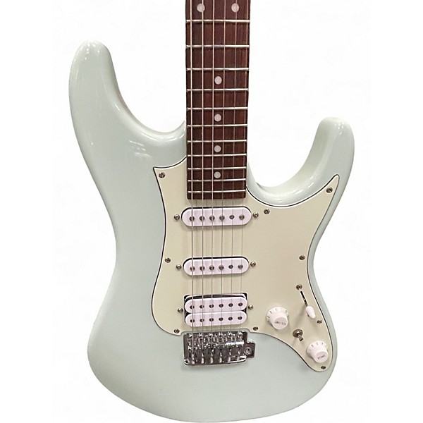 Used Ibanez AZES40 Mint Green Solid Body Electric Guitar