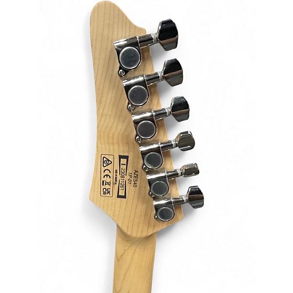 Used Ibanez AZES40 Mint Green Solid Body Electric Guitar