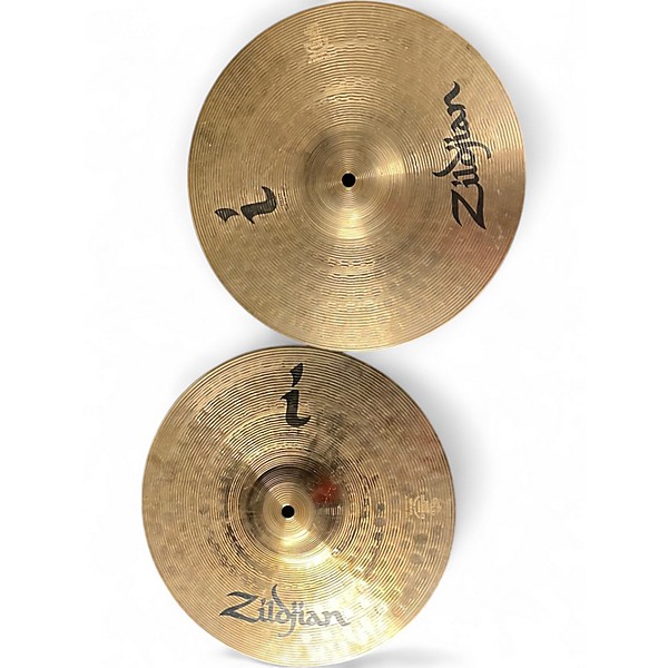 Used Zildjian 13in i series hi hat set Cymbal