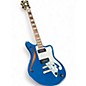Used D'Angelico Bedford SH Deluxe Blue Hollow Body Electric Guitar