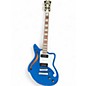Used D'Angelico Bedford SH Deluxe Blue Hollow Body Electric Guitar