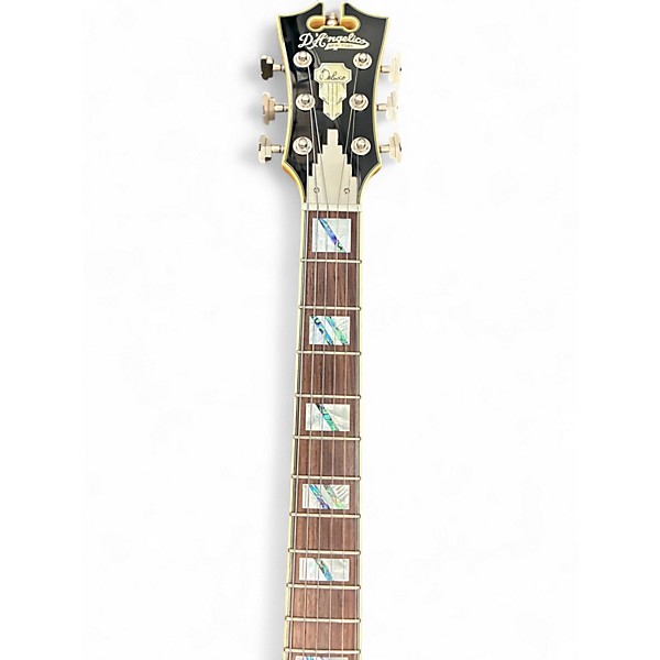 Used D'Angelico Bedford SH Deluxe Blue Hollow Body Electric Guitar