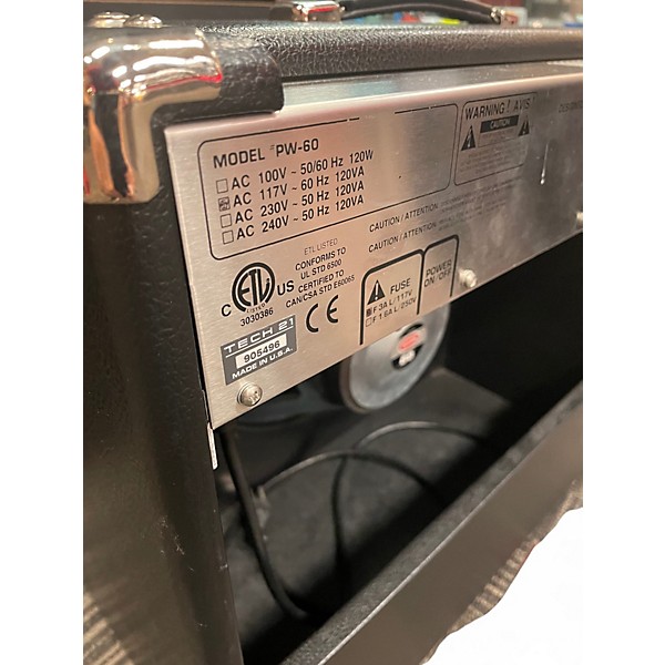 Used Tech 21 Power Engine 60 60W 1X12 Guitar Combo Amp