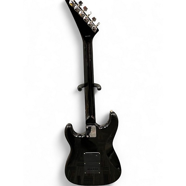 Used Kingston Electric Guitar Black Solid Body Electric Guitar