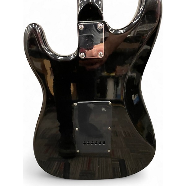 Used Kingston Electric Guitar Black Solid Body Electric Guitar